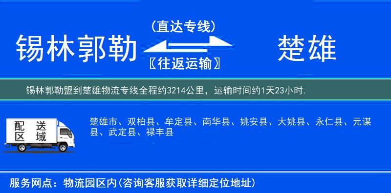 錫林郭勒盟到物流專(zhuān)線